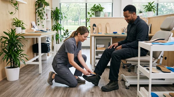 Custom Orthotics After a Work Injury: Supporting Recovery and Preventing Re-Injury