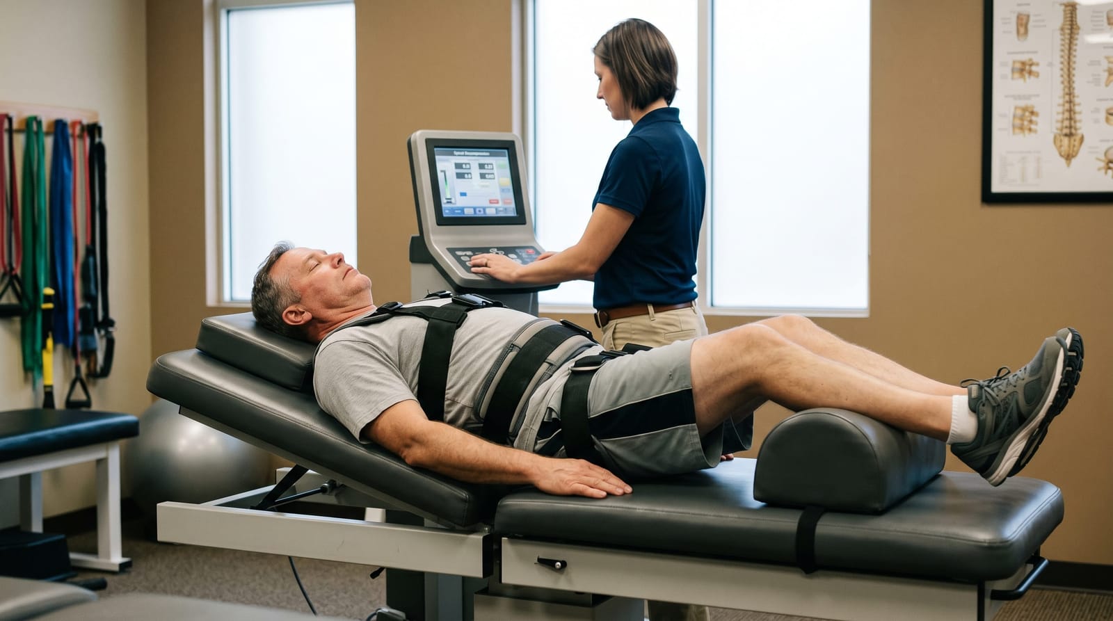 Spinal Decompression for Pinched Nerves: Non-Surgical Nerve Relief